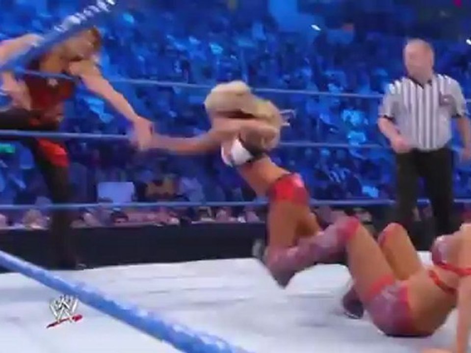 Beth Phoenix & Kelly Kelly Vs. Layla & Michelle McCool
