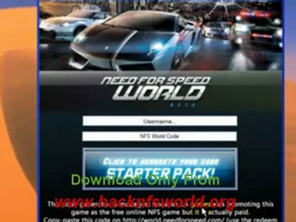 Official Need For Speed World Boost Hack and More!! Visit My Site and Download for Free Need For