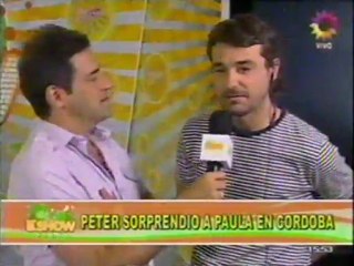 Pedro en  Este es el Show - 29 de Noviembre 2010
