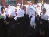 Afghans, Indians rally to support wounded school girl