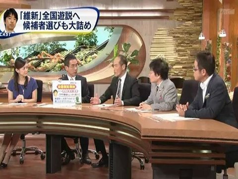 20121012 もてもての日本維新の会、連携のラブコール多数