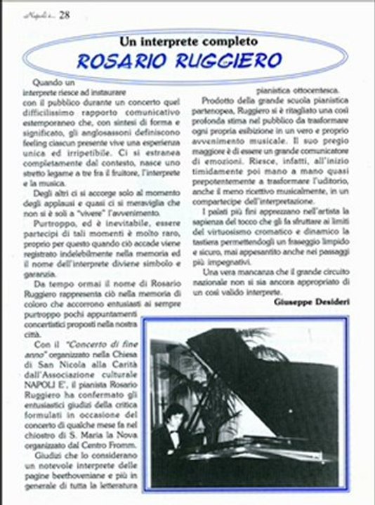 Rosario Ruggiero interpreta Chopin Studio op 25 n 1 cimitile