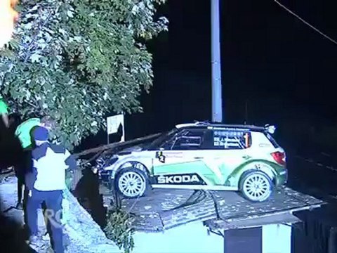 IRC Sanremo 2012 - Juho Hänninen crash