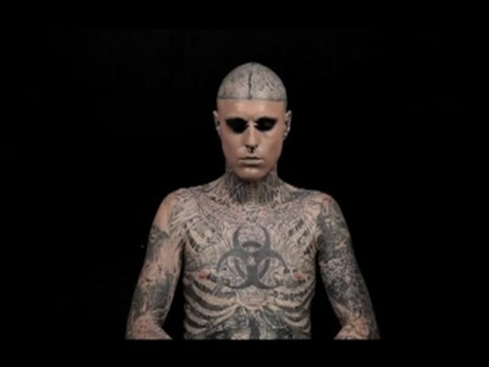 Zombie boy revealed: extraordinary Rick Genest