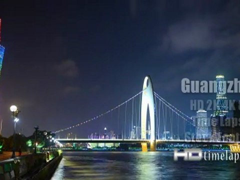 Guangzhou, China - HD 2K 4K 8K Video Time Lapse Stock Footage Royalty-Free