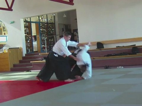 Gyaku-hanmi katate-dori Uchi kaiten nage Omote