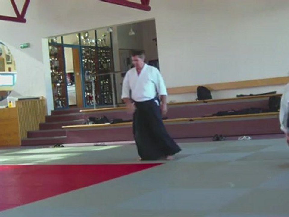 Gyaku-hanmi katate-dori Uchi kaiten nage Ura