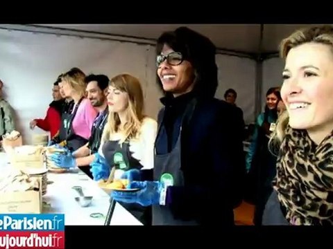 Banquet géant à Paris contre le gaspillage