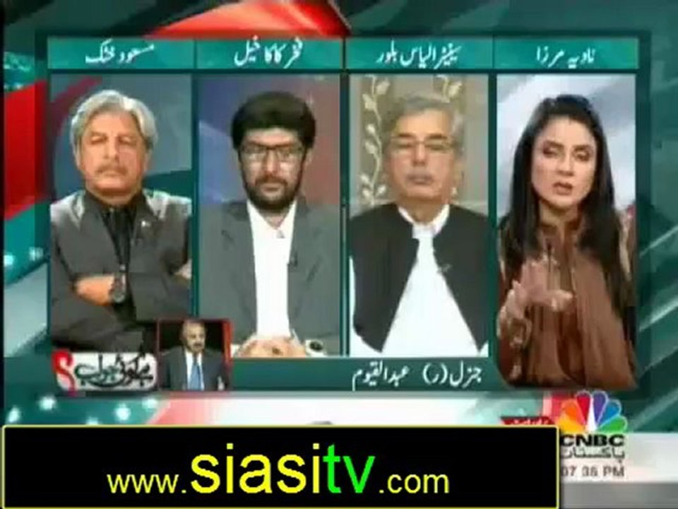 Hai Koe Jawab on CNBC Pakistan 13th October 2012