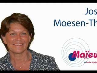 Josée Moesen -Thys le 2 sur la liste Maieur