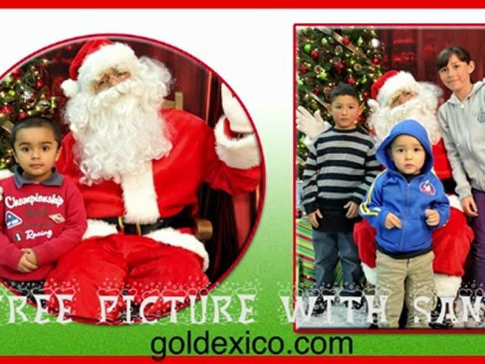 Free Picture With Santa 2012 Professional 4x6 Portrait