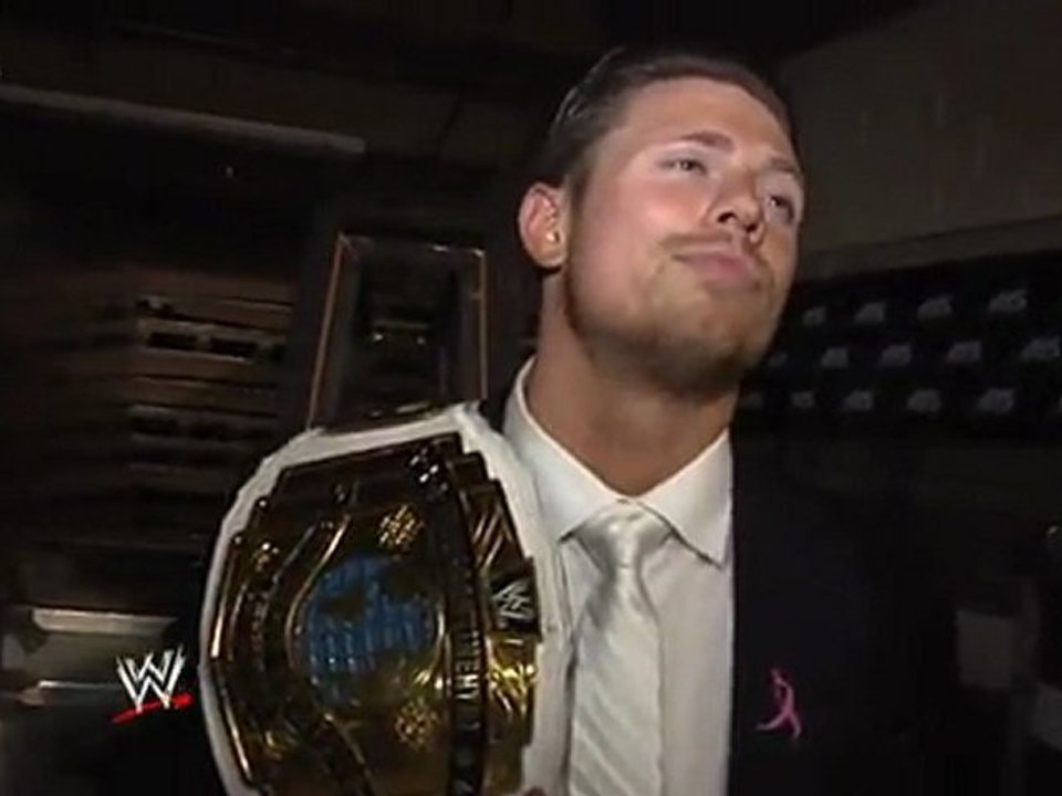 The Miz On His Upcoming IC Title Defense At Main Event - WWE Smackdown "Backstage Fallout" 10/12/12