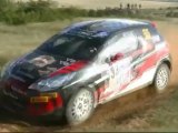 Highlights 1er jour rallye terre des Cardabelles 2012 ( grosse attaque dans une bosselé, passage des canto)