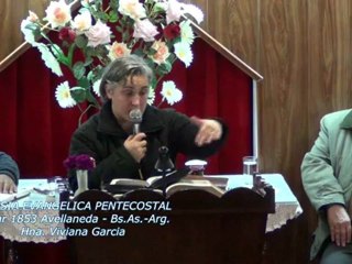 Solo Jesucristo puede saciar el alma. Hna. Viviana Garcia. 18-09-2012