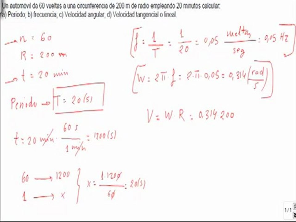 problemas resueltos movimiento circular ejercicio 1