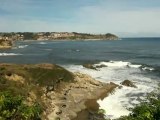 PAISAJE Costa de Antromero. La mar entre Candás y Luanco
