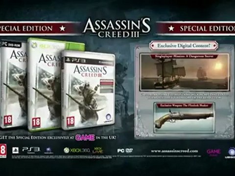 Edición especial de Assassin's Creed 3 en HobbyConsolas.com