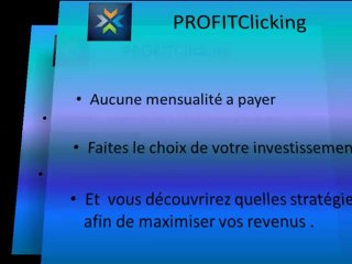 PROFITClicking Présentation en FRANCAIS