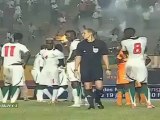 Senegal - Fildişi Sahili maçında olay