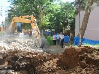 ORDU EVİ DUVARININ YILMASI VE YOL GENİŞLEME ÇALIŞMASI