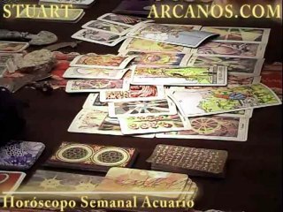 Horoscopo Acuario del 14 al 20 de octubre 2012 - Lectura del Tarot