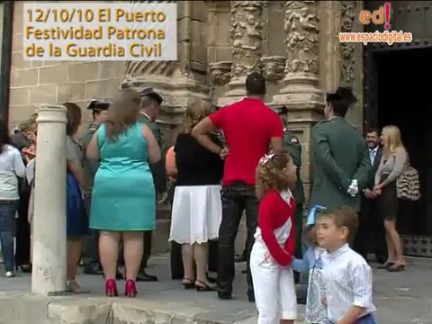 El Puerto - Misa Virgen del Pilar Patrona Guardia Civil