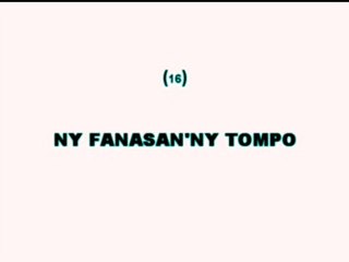 16 Ny fanasan'ny Tompo