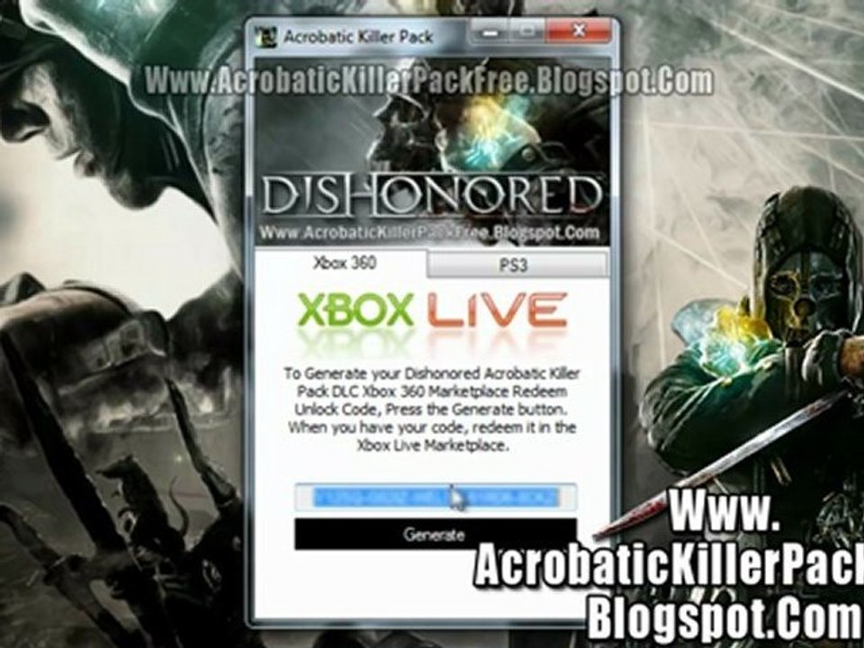 How To Download Dishonored Acrobatic Killer Pack DLC