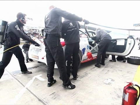 Team Peugeot RCZ Nokia VLN 2012 Ravitaillement Part 1
