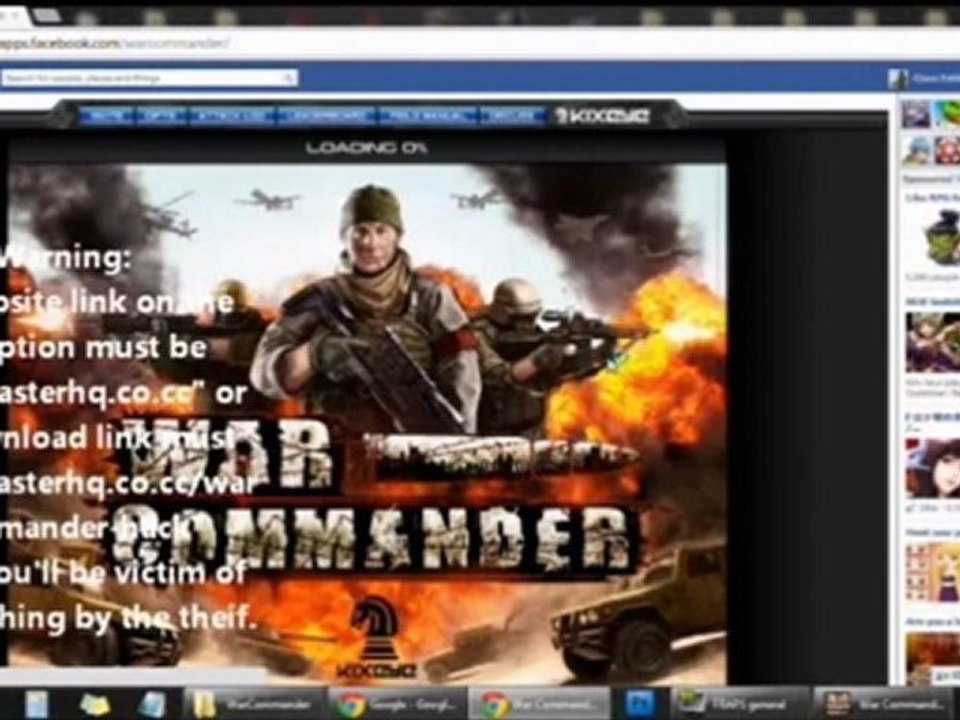 War Commander Hack - FREE Download - October 2012 Update