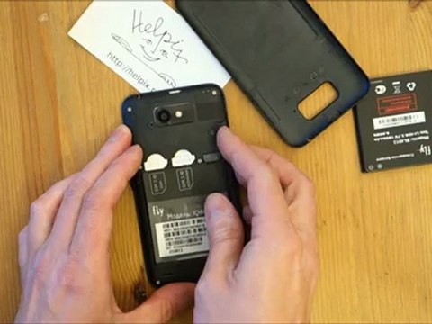 Fly IQ441 Radiance - Распаковка, первое включение