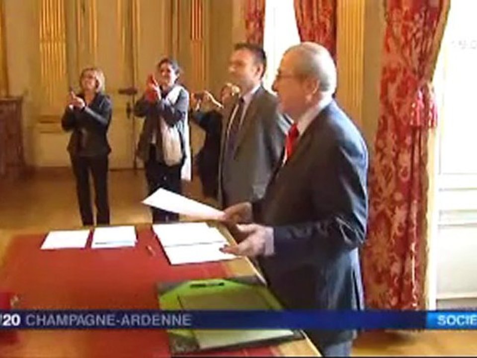 Mariages: Riz et  coups de klaxon interdits  à Châlons-en Champagne (51)