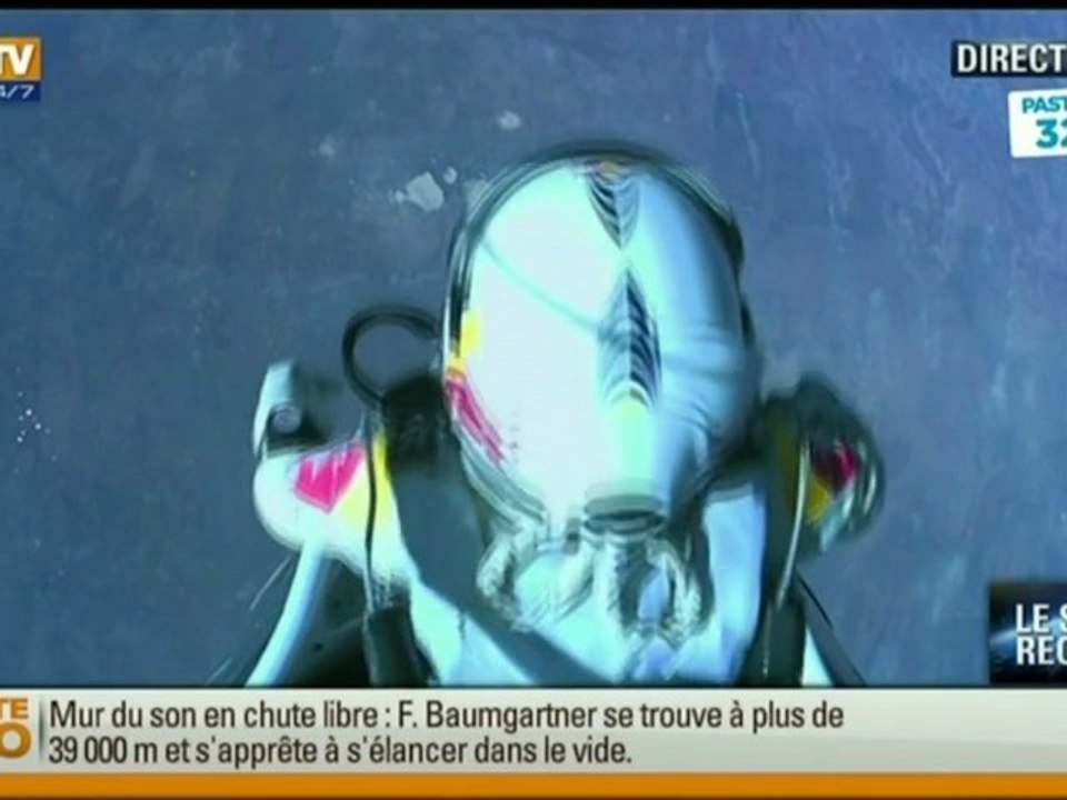 Premier Homme à franchir le mur du son : Felix Baumgartner