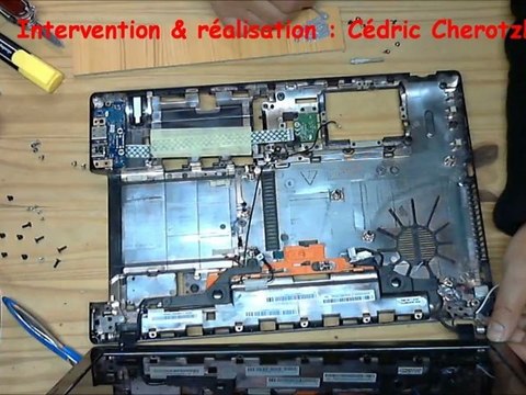 Acer Aspire 5750G-2434G50 nettoyage ventilateur partie 3 sur 6