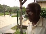 Inondations au Gosier en Guadeloupe