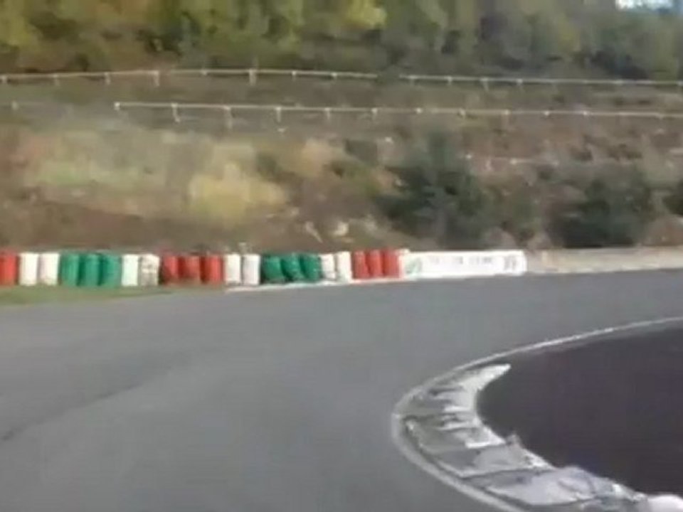 Circuit charade 13/10/2012 mégane coupé 16v chassis cup pneus routier