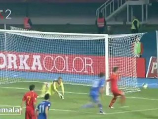 Makedonija - Hrvatska 1:2 (1:1) GOLOVI i 100% šansa Srne