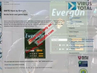 SMITE Hack - Favor Hack - Gems Hack - Proof by Everg0n