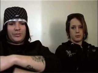 Sonic Syndicate 2008 interview - Robin Sjunnesson and Karin Axelsson (part 3)