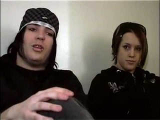Sonic Syndicate 2008 interview - Robin Sjunnesson and Karin Axelsson (part 1)