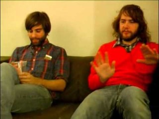 Shout Out Louds 2007 interview - Adam Olenius and Ted Malmros (part 5)