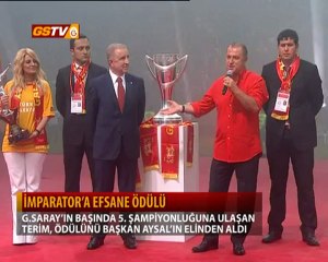 FUTBOL | İmparator'a Efsane Ödülü...