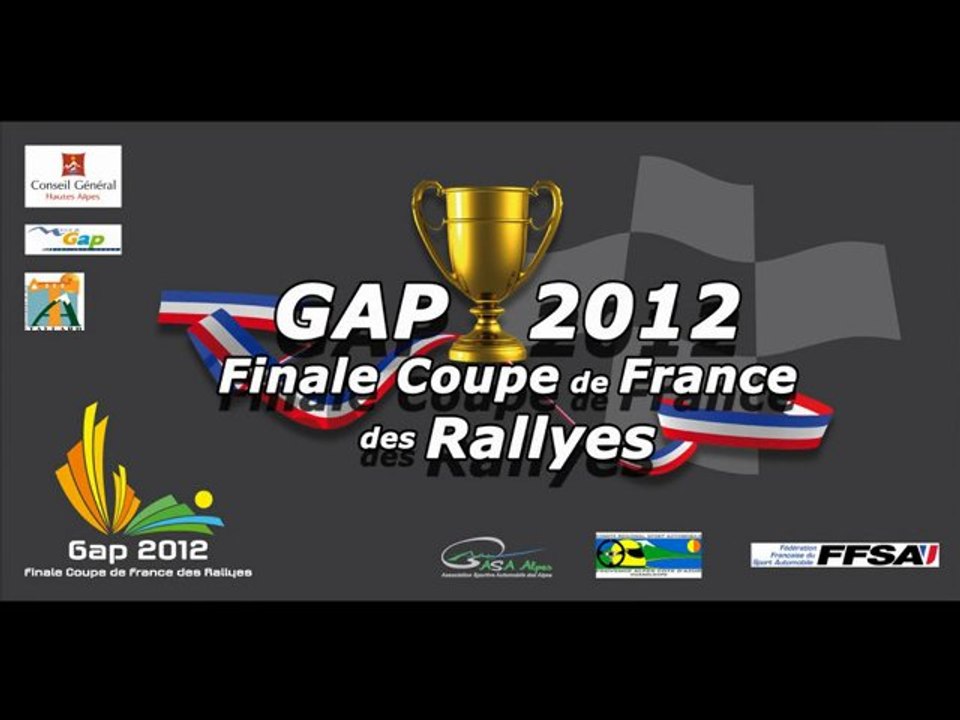 Présentation Finale Coupe de France des Rallyes 2012