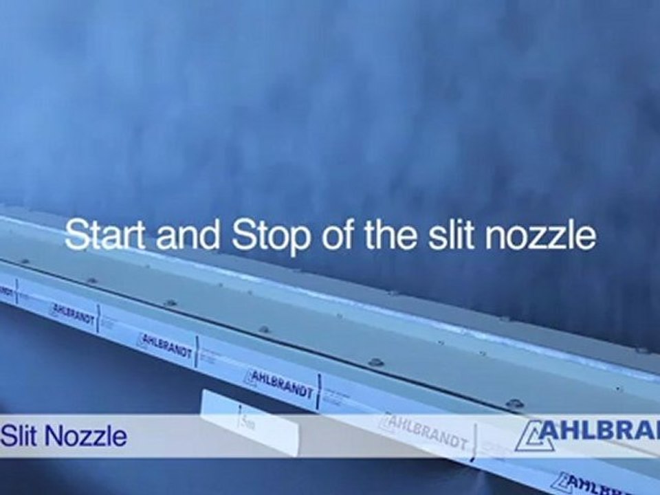 Séchage air chaud: Buse de soufflage avec perçages oblongs