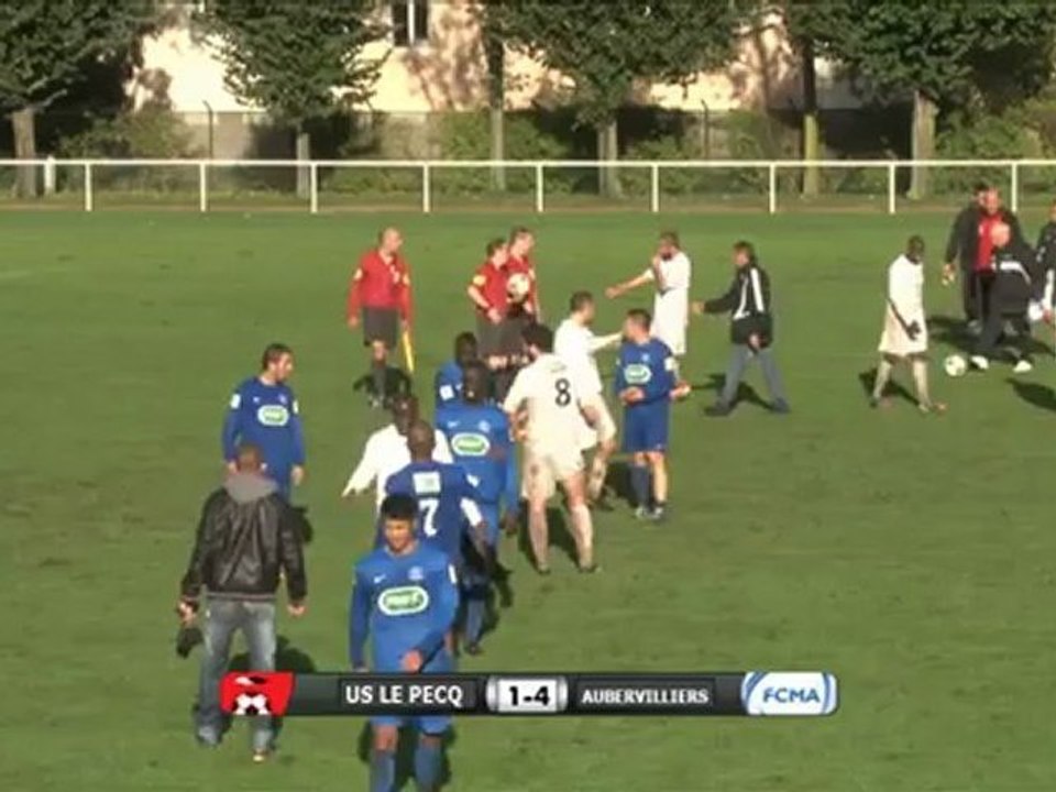 US Le Pecq 1 - 4 FCM Aubervilliers (13/10/2012)