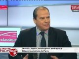 Jean-Christophe Cambadélis : « Il est provincial, il n’est pas énarque, il ne fait pas partie des dîners en ville, il ne copine pas avec les grands journaux. »