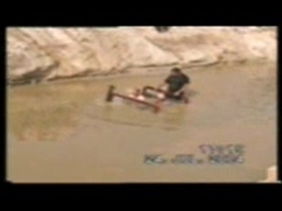 Fully Submerged Jeep