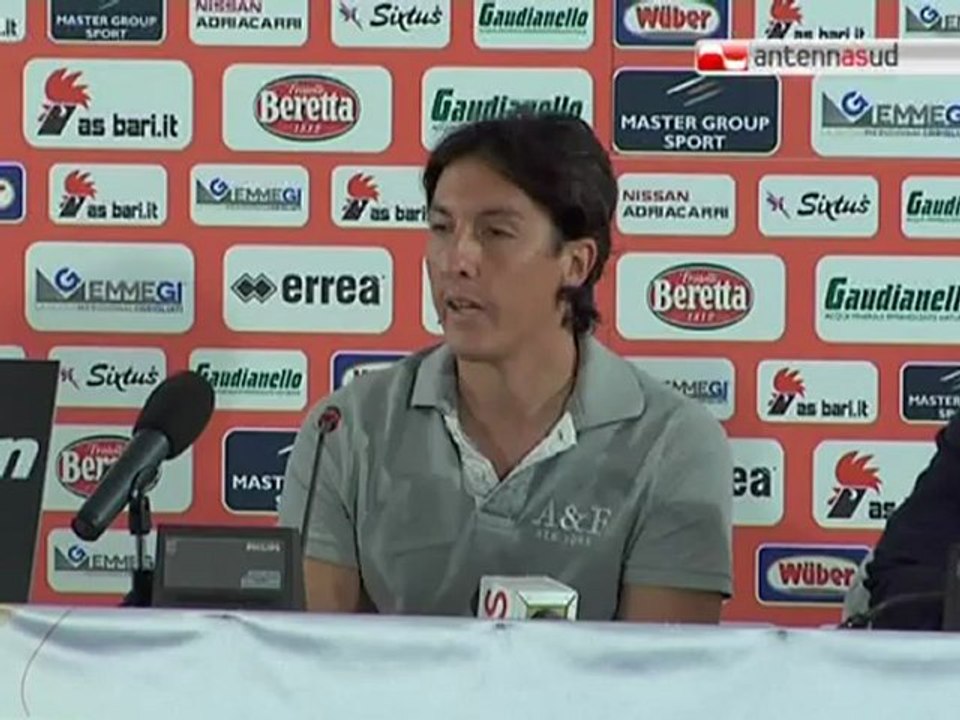 TG 11.10.12 Dos Santos: "Contro la Juve Stabia voglio un Bari d'assalto"