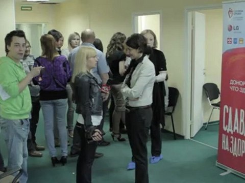 Совместный День донора LG Electronics и Krutoy Media