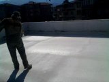 teras çatı sprey poliüretan köpük/Birpol poliüretan izolasyon